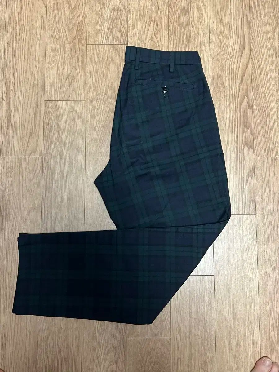 UNIQLO(ユニクロ) タータンチェック コットンパンツ