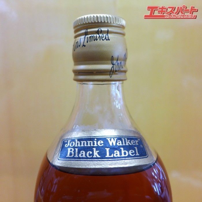 未開栓 Johnnie Walker ジョニーウォーカー ブラックラベル 金キャップ