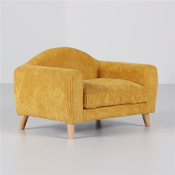 ペット用 ベッド ソファ 犬用 猫用 HARDEN ハーデン YE イエロー 組立品 ペット用品 代引不可