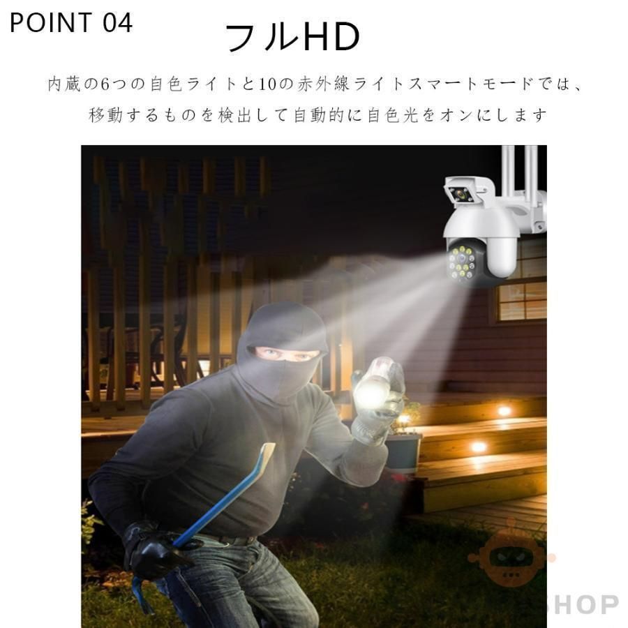 200万画素 監視カメラ
