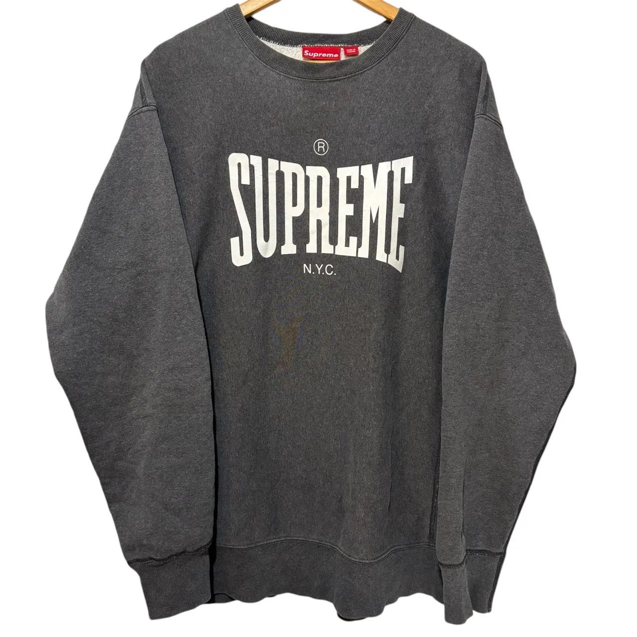 初期 カナダ製 00s SUPREME LOGO スウェット XL シュプリーム LONSDALE 