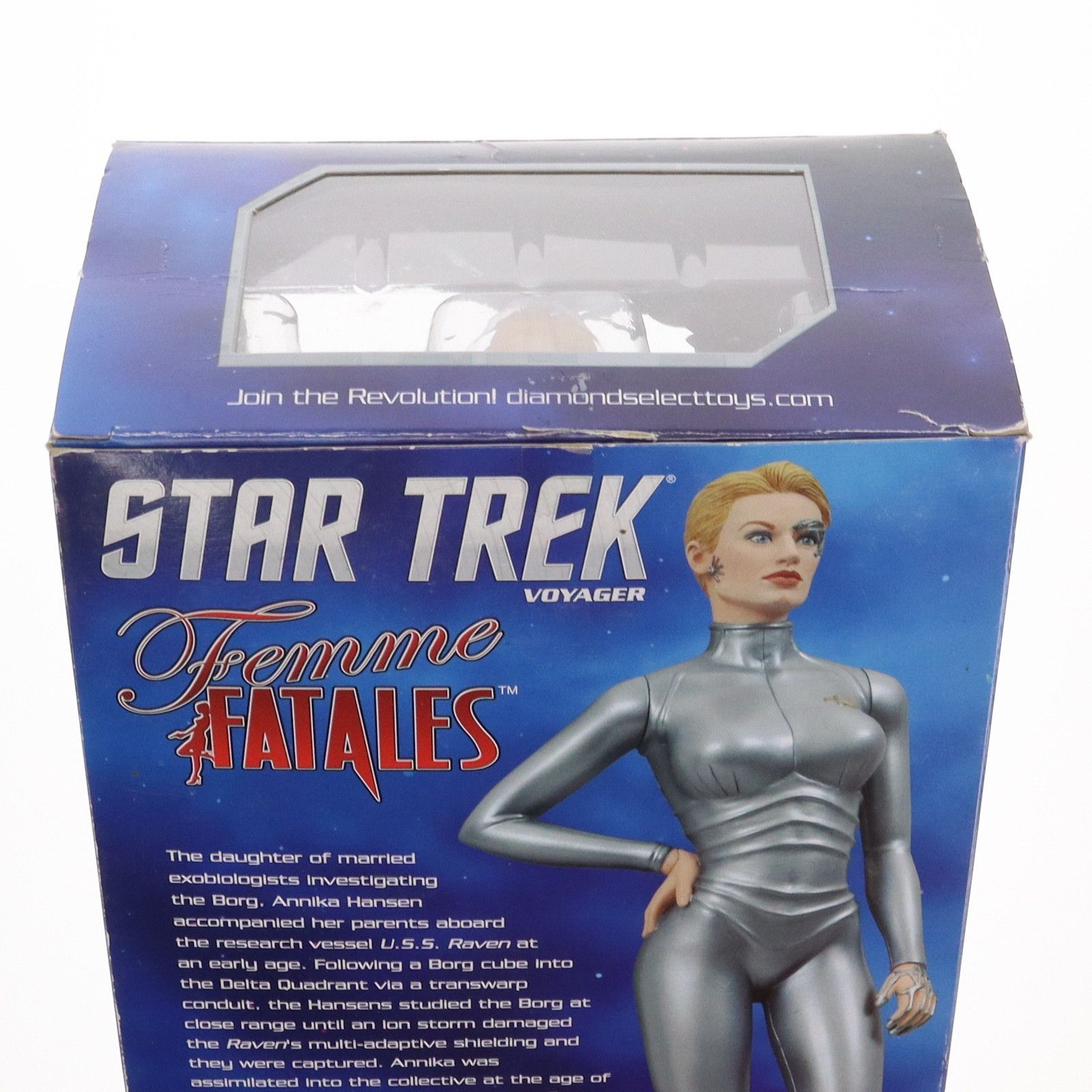 SELECT - ファム・ファタール セブン・オブ・ナイン STAR TREK:VOYAGER(スタートレック:ヴォイジャー) PVCスタチュー 完成品 フィギュア ダイアモンドセレクト Amazon.com: Diamond Select Toys Femme Fatales: Star Trek