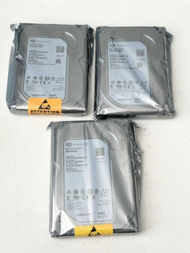 *3 個ロット再認定* Seagate デスクトップ 500GB 3.5