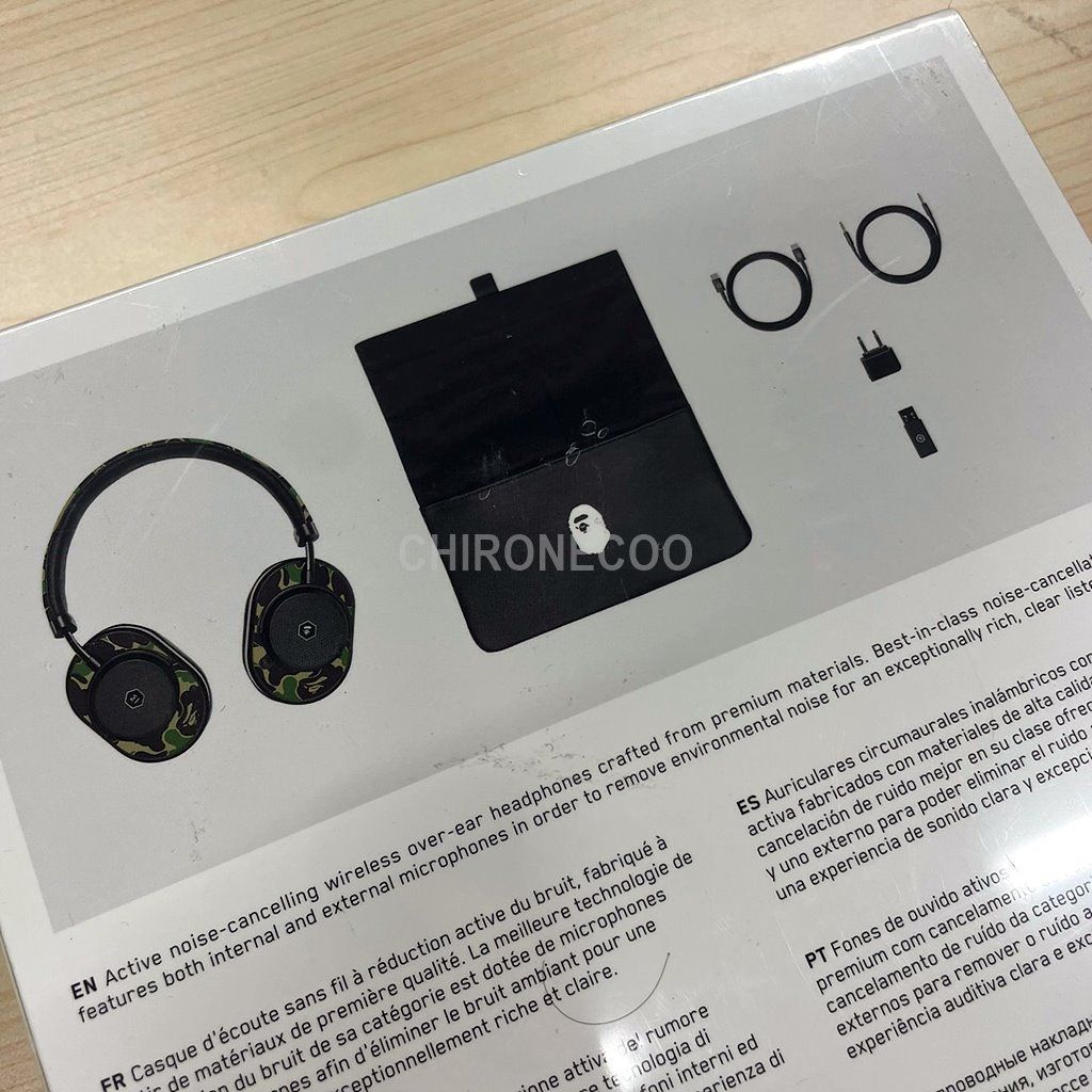 BAPE X MASTER&DYNAMIC CAMO MW65 M ヘッドホン BAPE X