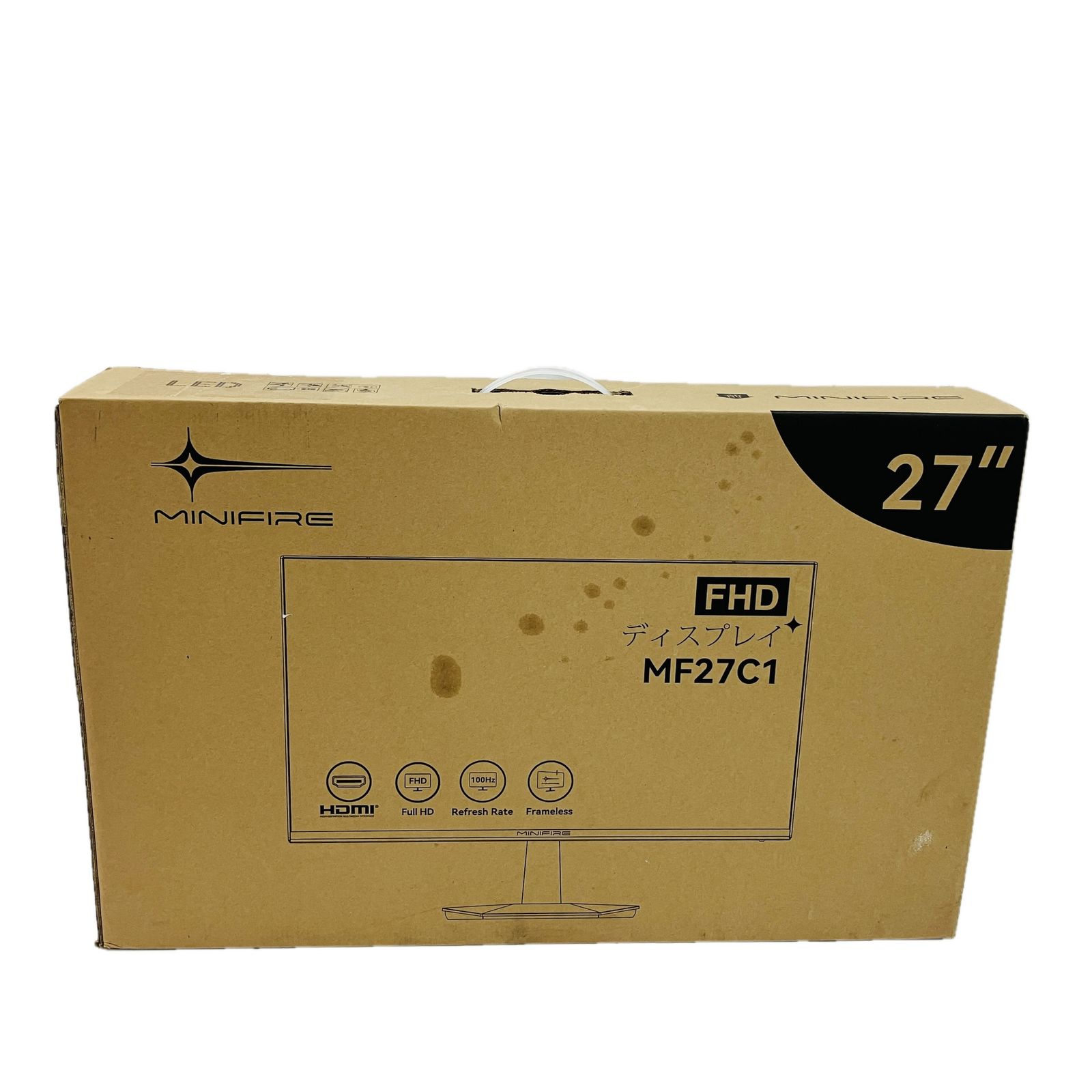 Minifire MF27C1 FHD 27インチ ゲーミングモニター ディスプレイ C10482355