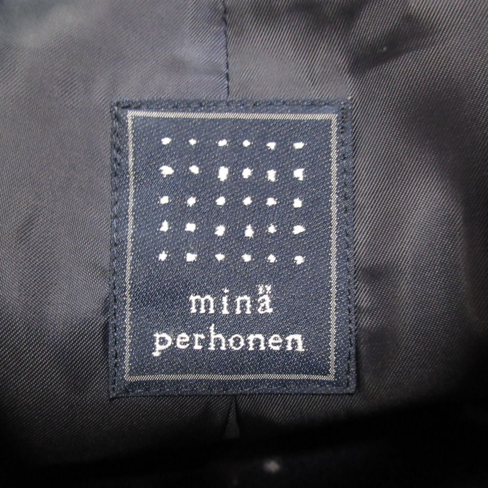 美品 mina perhonen ミナペルホネン flicker ウール100％ ベルスリーブ  