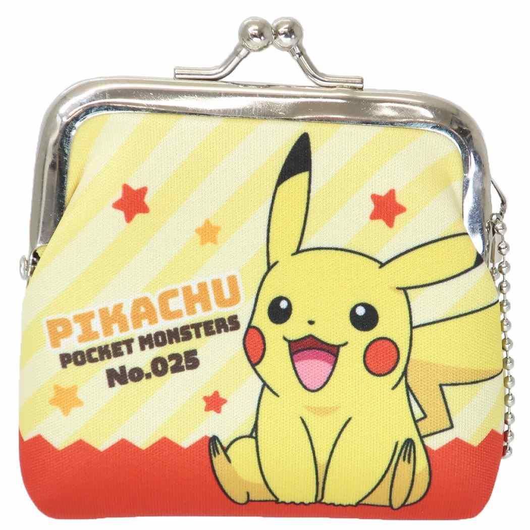 未使用品 ✨ ポケモン　ポップンコインケース　ピカチュウ 年代物 ポケモン - ピカチュウ デニム 刺繍 コインケース ポーチの通販