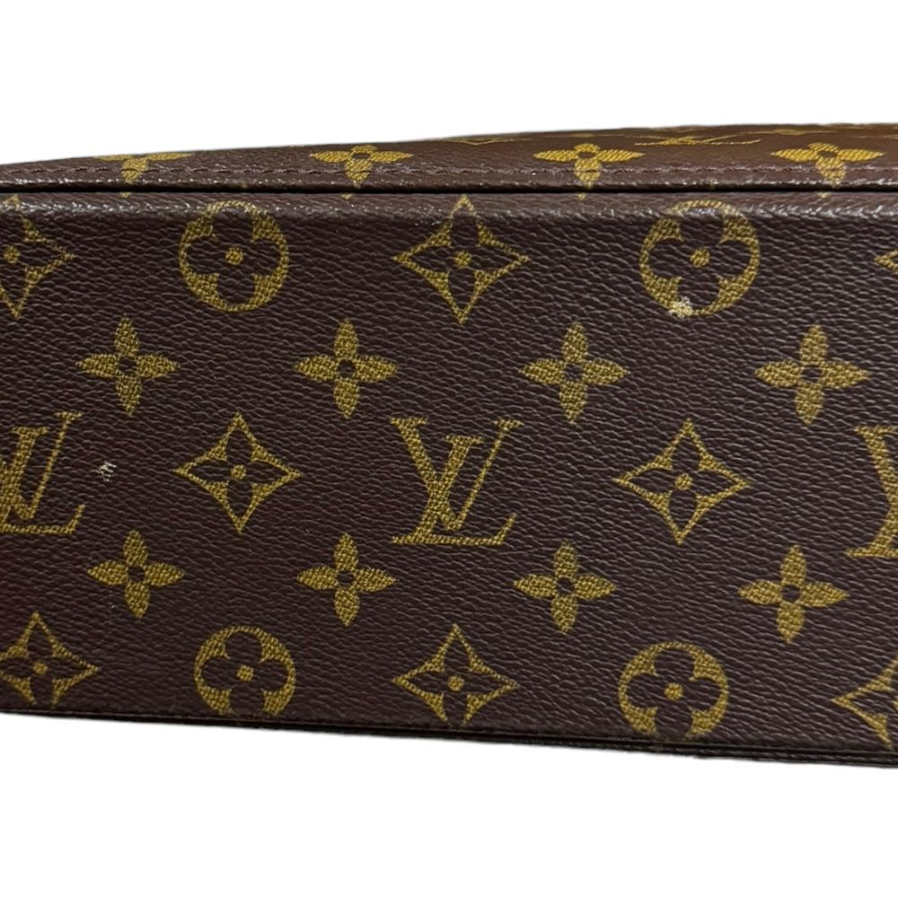 ルイヴィトン ルコ モノグラム トートバッグ モノグラムキャンバス M51155 ブラウン レディース  LOUIS VUITTON  中古 ルイヴィトン  ルイ ヴィトン