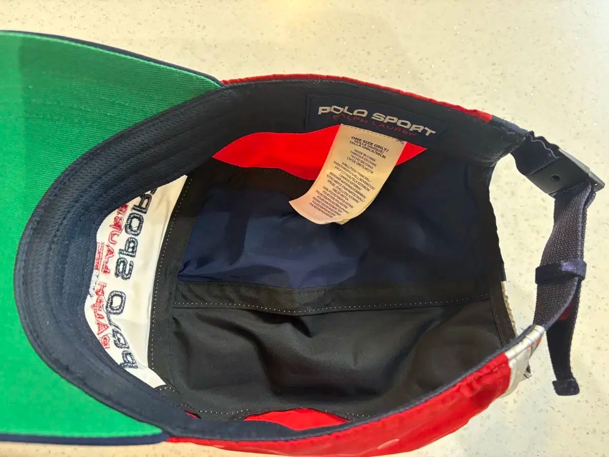 POLO Ralph Lauren ポロスポーツ マルチカラー ナイロンキャップ POLO Ralph Lauren ポロスポーツ マルチカラー ナイロンキャップ