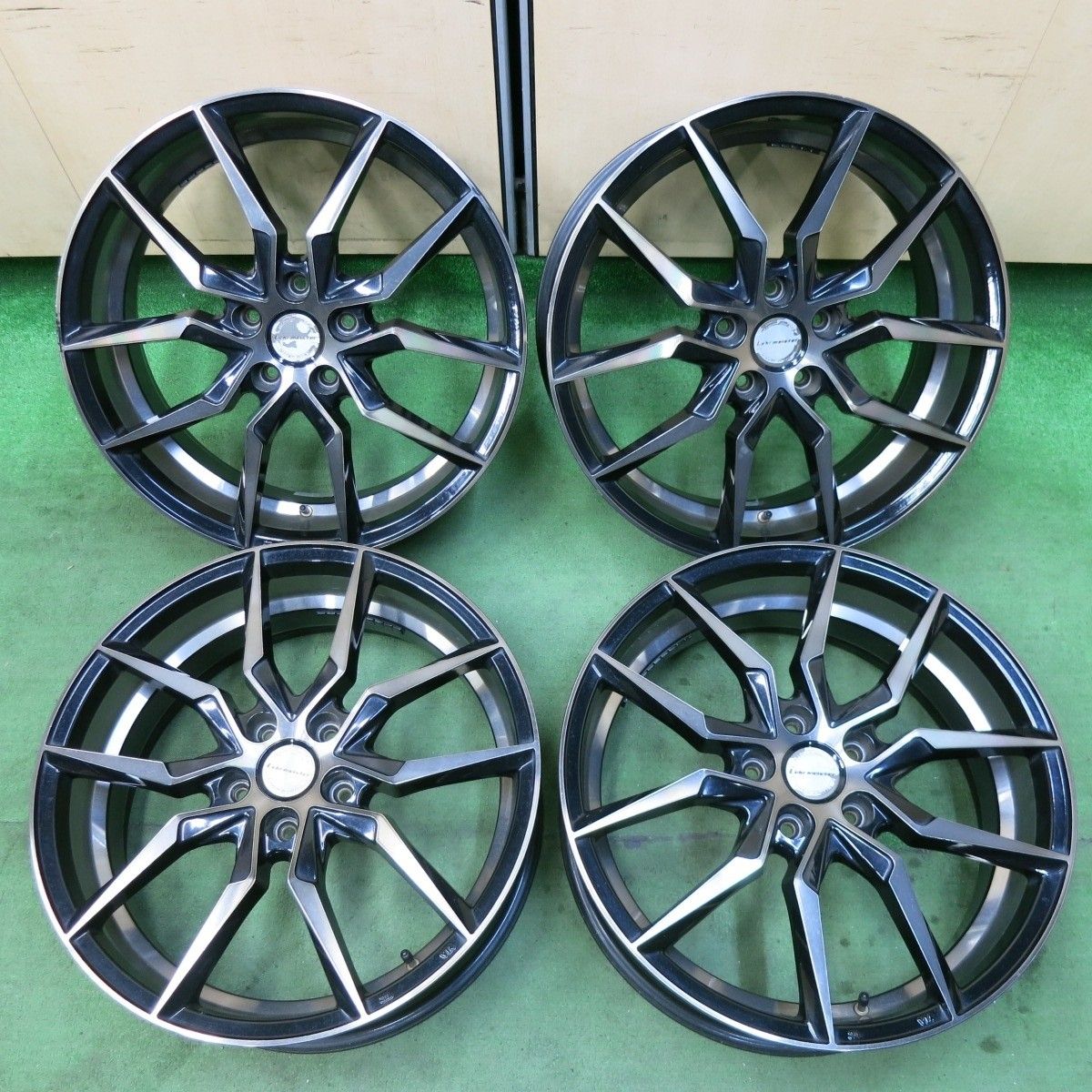 4本価格 Lehrmeister SAFREDI マイスター サフレディ 19インチ ホイール 19×7.5J PCD114.3|5H 5022604SYホ
