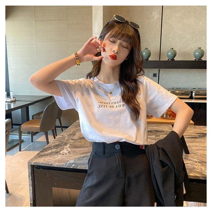春夏にぴったり❤️シンプル可愛いゆったりトップスお出かけデートに！ c8e977885669c6f478fd3da3a14c0e