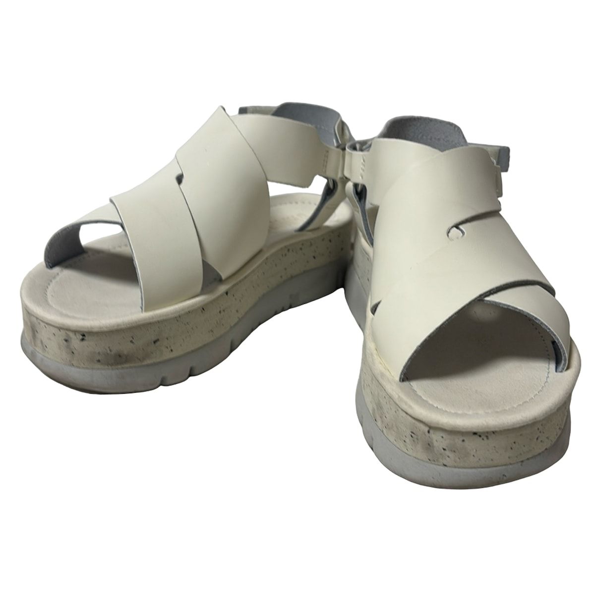 CAMPER カンペール サンダル 35 レディース - 白 レザー