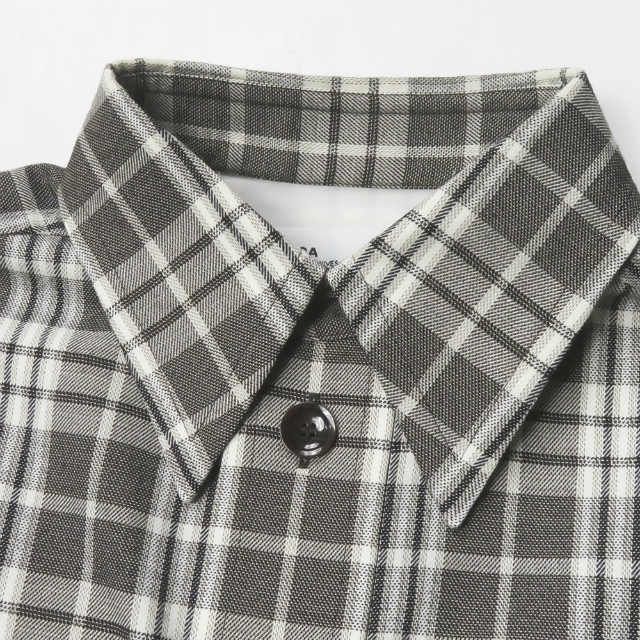 TOGA トーガ 21SS 日本製 Check shirt S/S check チェックシャツ