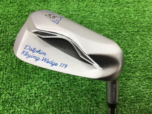 キャスコ Dolphin Flying Wedge DFW-119 55° 33インチ ミッドグリップ ウェッジ WG Dolphin オリジナルスチール フレックスその他 メンズ 男性用 右利き 右用 Cランク ゴルフクラブ