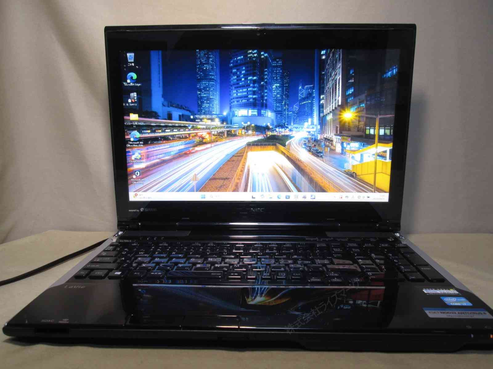 8456NE NEC LaVie PC-LL750LS6R corei7-3630QM 8GB 本体 充電器