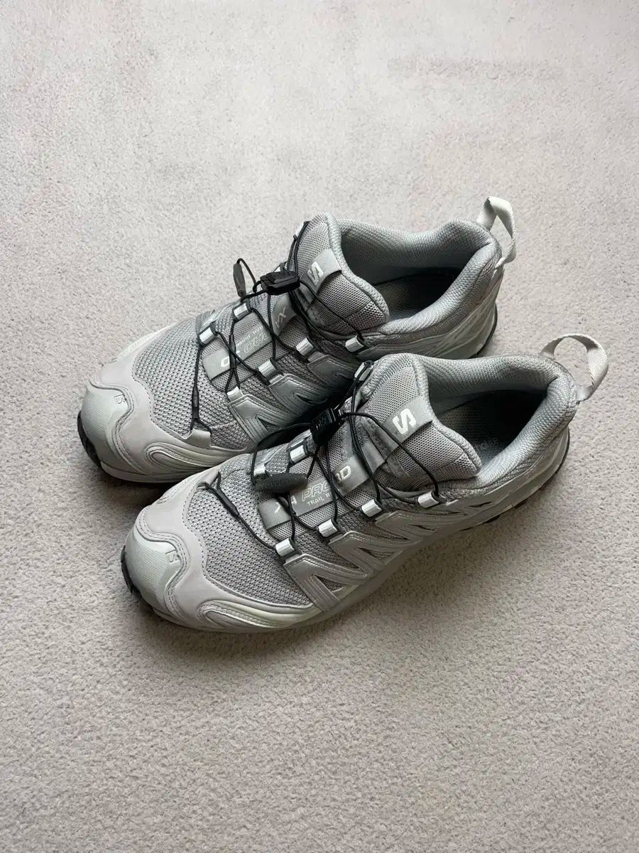 uk8 5 SALOMON サロモン XA プロ 3D アロイ シルバー 270 ー サロモンシューズ