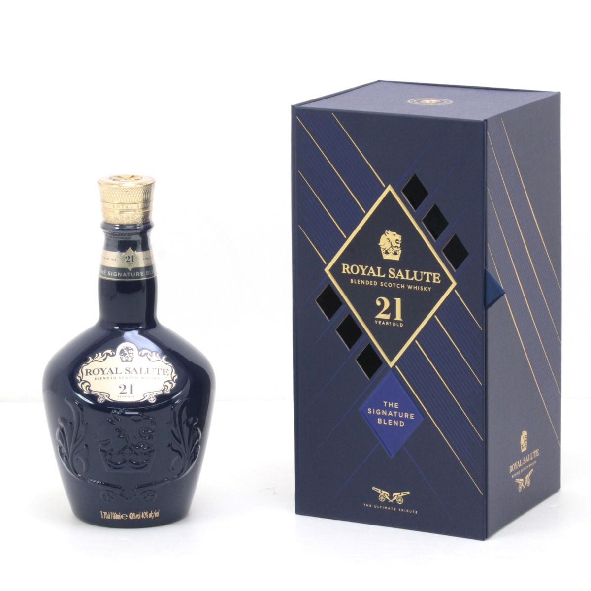 新品未開封。 Salute スコッチウイスキー ROYAL SALUTE ロイヤルサリュート スコッチウイスキー 21年