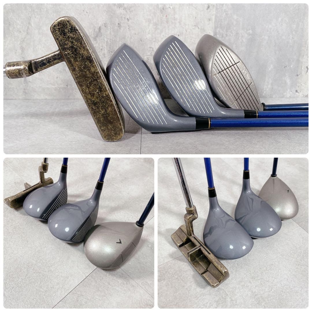 X884 Callaway 他 メンズ ゴルフ セット フレックスR 13本入り X884 Callaway 他 メンズ ゴルフ セット フレックスR 13本入り