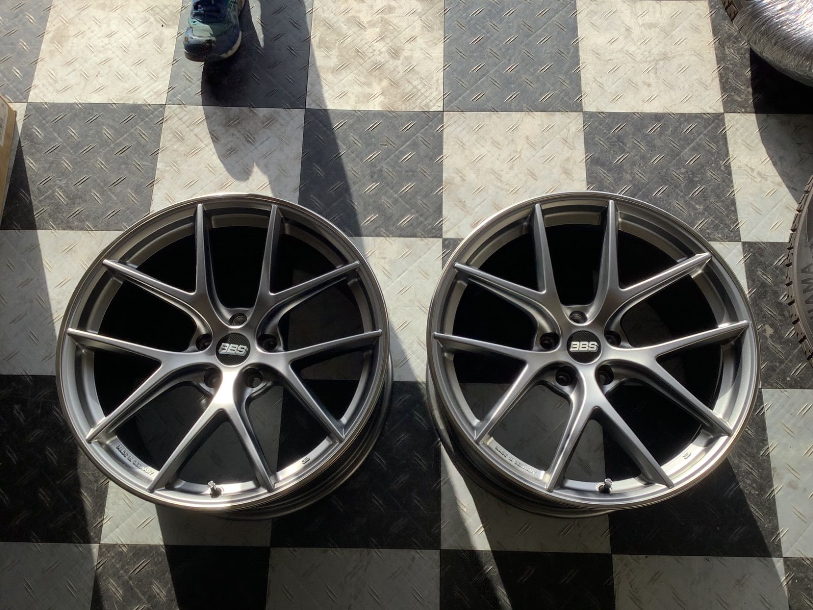 送料込み BBS CI-R PS 19インチ 25 10J PCD112 5穴 ホイール2本セット