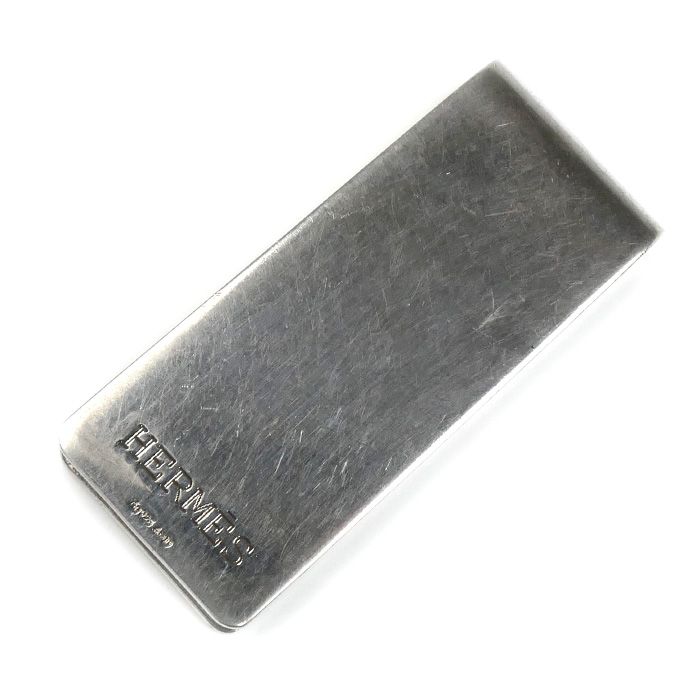 エルメス HERMES モザイク H マネークリップ SV925 HERMES エルメス シルバー925 Hマーク モザイク マネークリップ メンズ