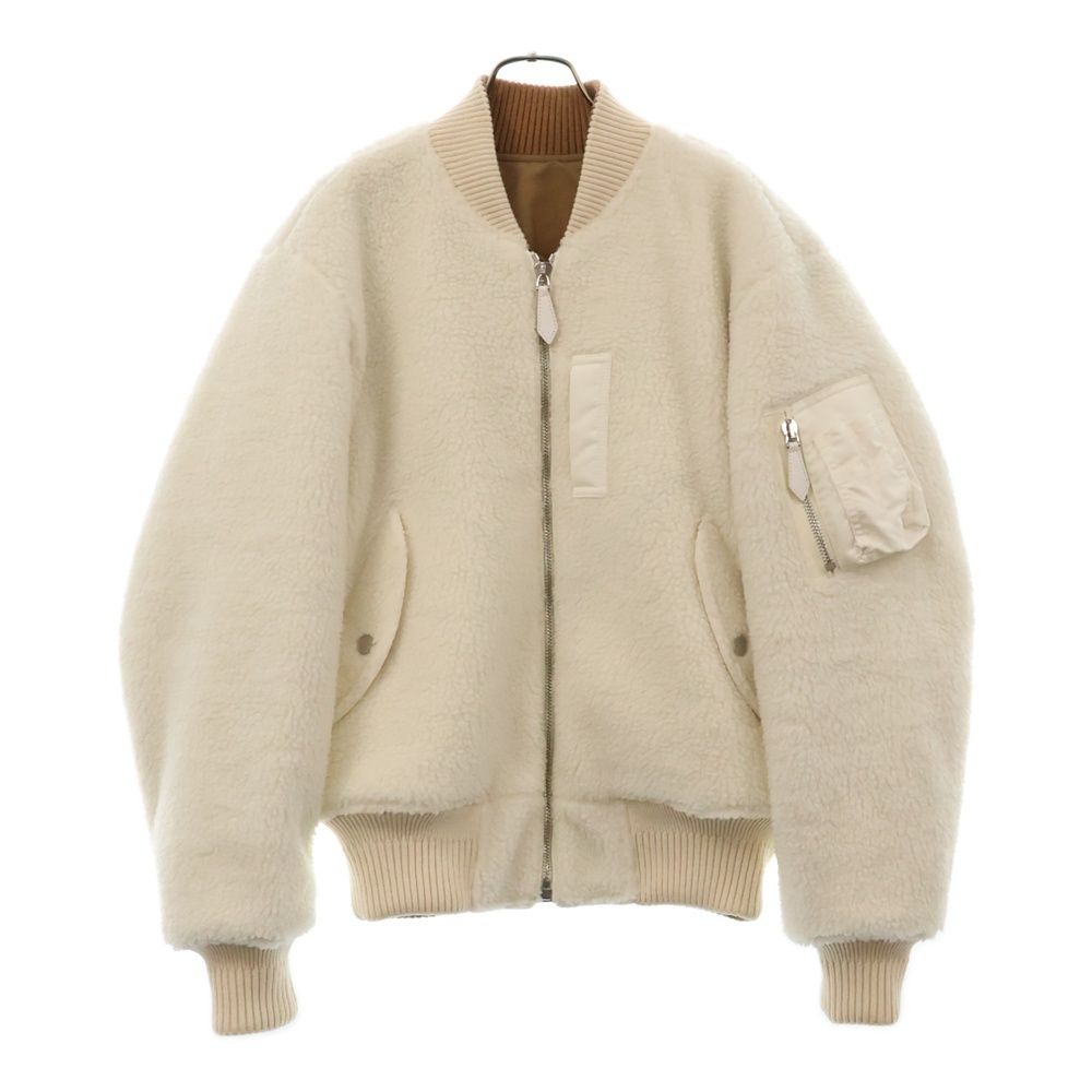 BURBERRY バックロゴ ボア/ナイロン リバーシブル ブルゾン BURBERRY バックロゴ ボア/ナイロン リバーシブル ブルゾン