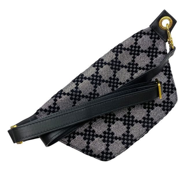 フルラ ボディバッグ ベルトバッグ ショルダーバッグ 格子柄 チェッカーボードチェック ブラック シルバー ゴールド FURLA