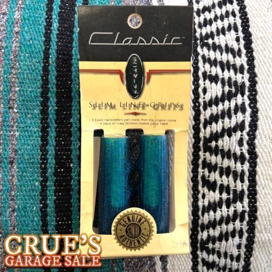 現品限り アメリカ製 schwinn シュウィン ビンテージ グリップ ブルー MADE IN USA