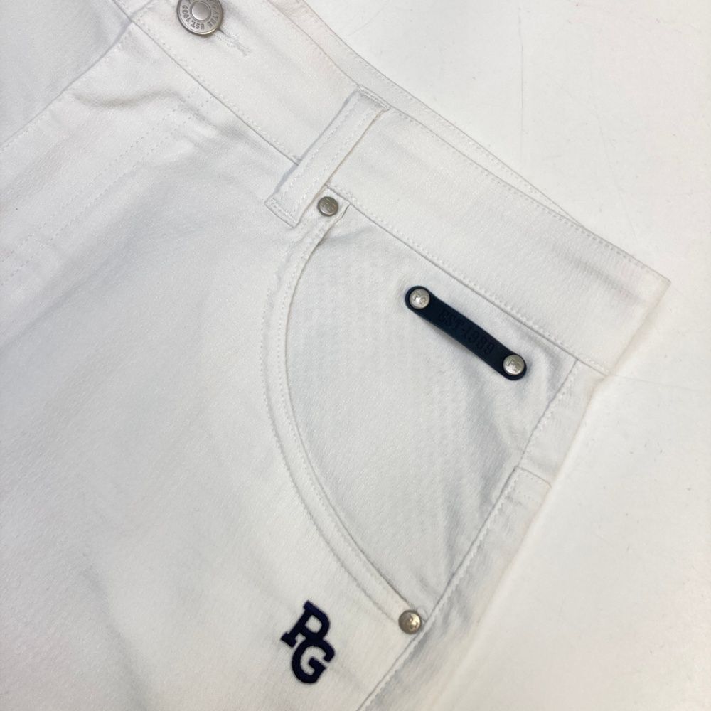 サイズ：4 PEARLY GATES パーリーゲイツ 2024年 ハーフパンツ ホワイト