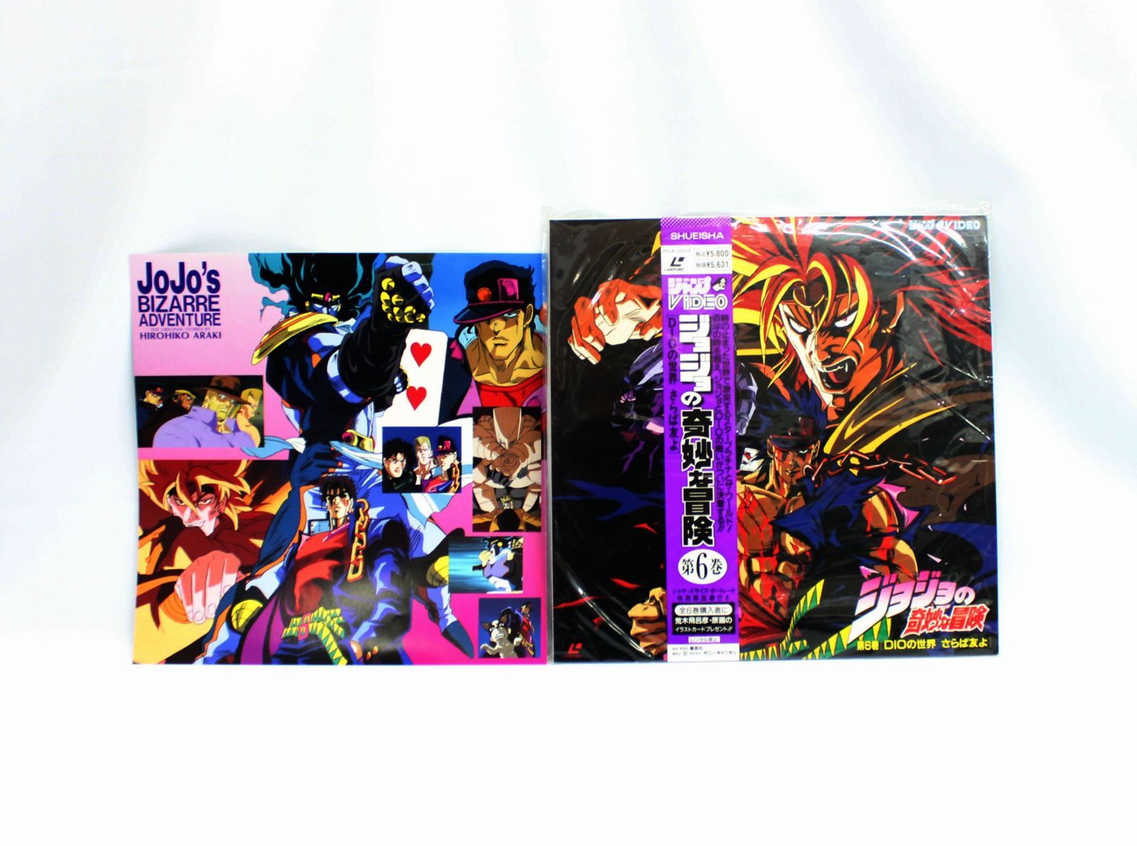 ジョジョの奇妙な冒険 LD　OVA 全6巻セット　レーザーディスク LD レーザーディスク ジョジョの奇妙な冒険 6巻セット 映画、ビデオ