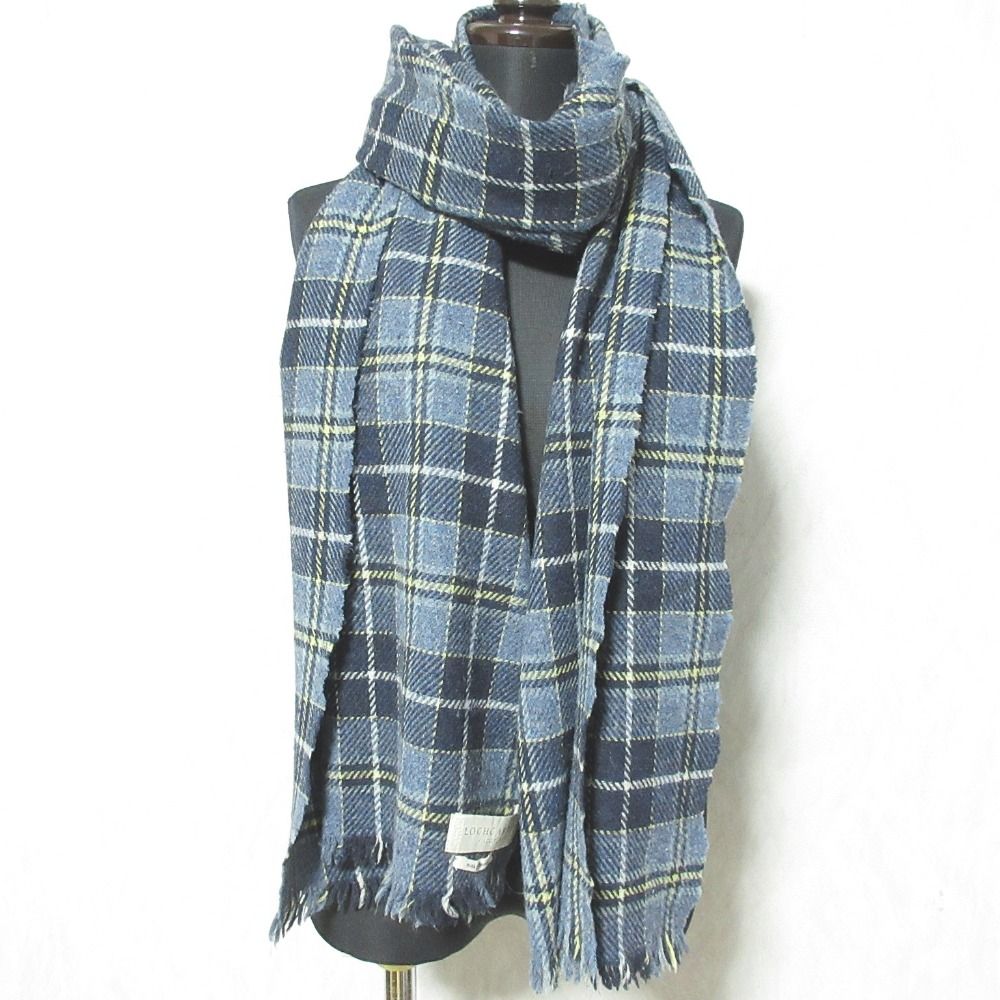 美品 mina perhonen × LOCHCARRON ミナペルホネン×ロキャロン タータン