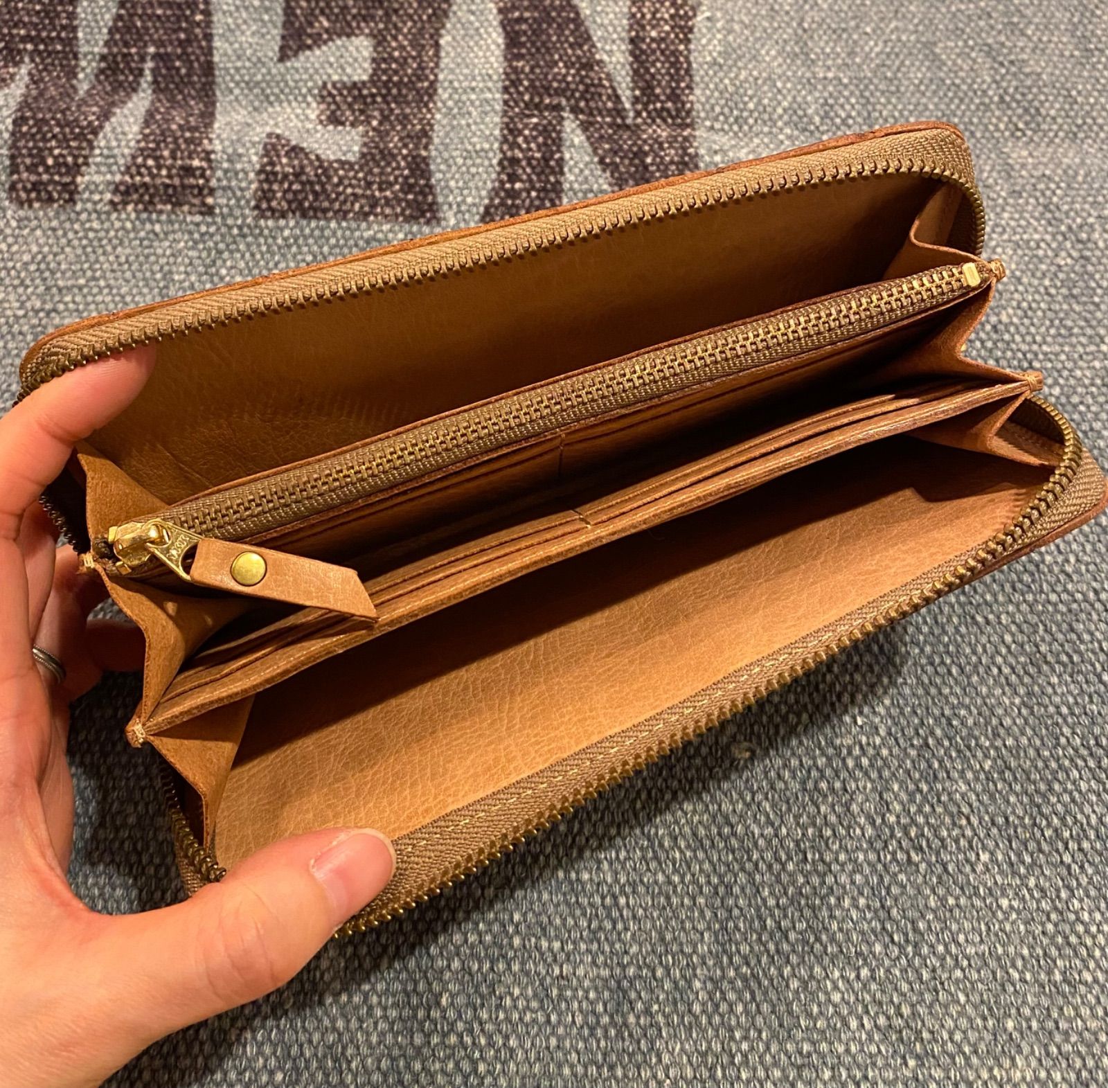 新品未使用品 Damasquina ダマスキーナ パッチワークレザー ラウンド 