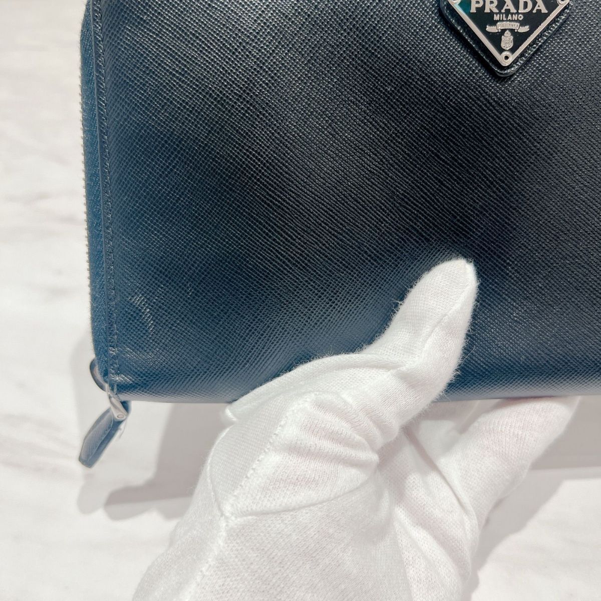 PRADA プラダ 長財布 ラウンドファスナー オーガナイザー