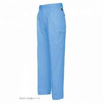 アイトス カーゴパンツ 2タック サックス 007 88 6364