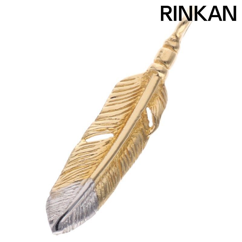 レッドマン　redman 小フェザー　先金　左向き　ペンダント REDMAN レッドマン 先金 小フェザー 左向き ペンダントトップ シルバー