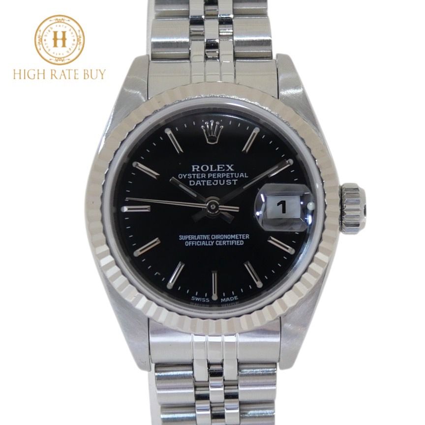極美品】ROLEX ロレックス デイトジャスト 79174 K番 K18WG 750  