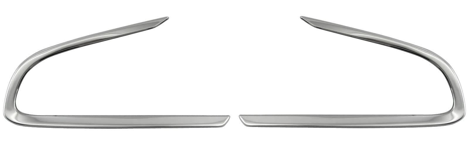 BRIGHTZ カローラクロス 10 11 15 超鏡面ステンレスメッキフォグライトガーニッシュ 2PC FRO－ETC－MID－016 ZSG10 ZVG11 ZVG15