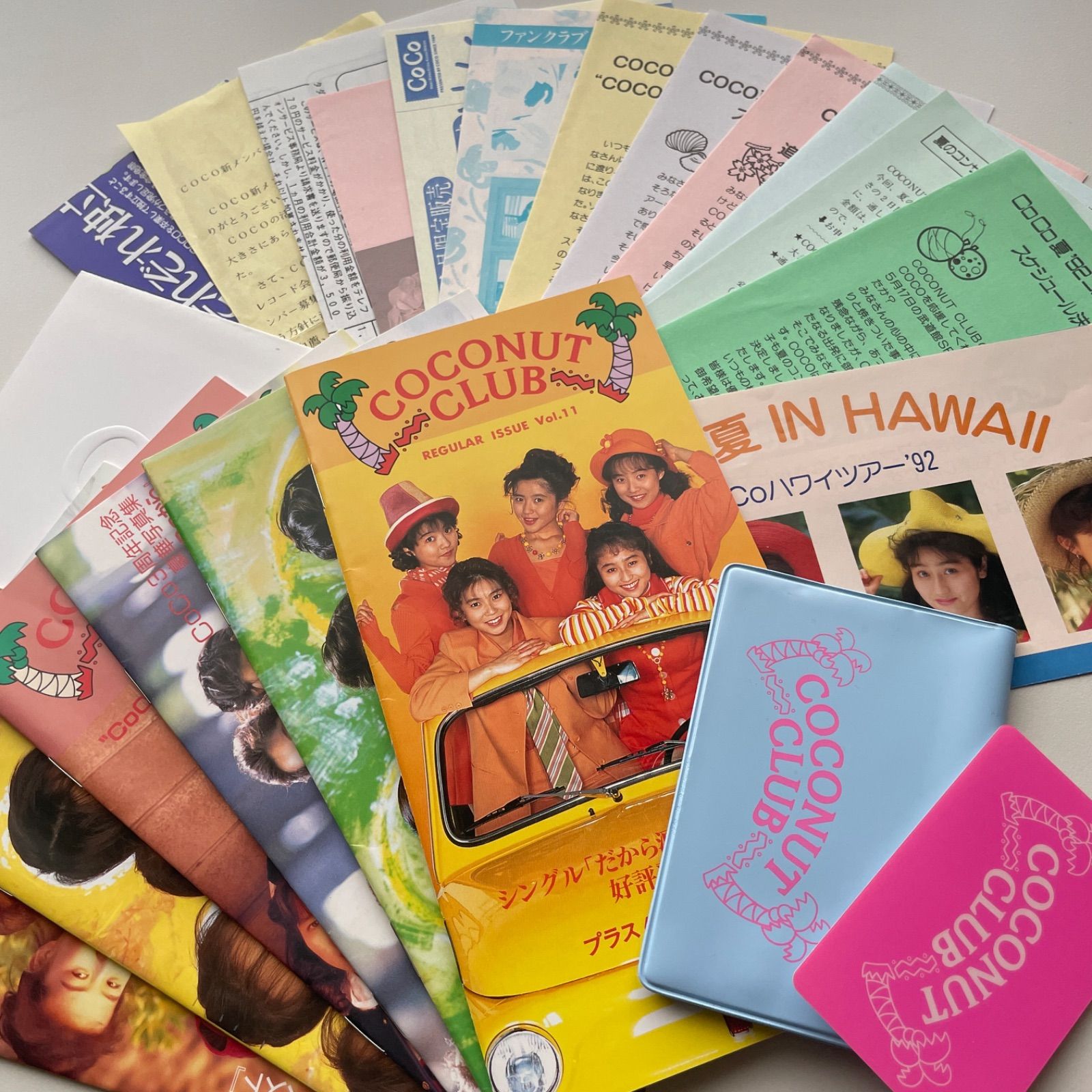 CoCo ファンクラブ会報 Vol.0〜11 12冊まとめ売り CoCo ファンクラブ会報 Vol.0〜11 12冊まとめ売り