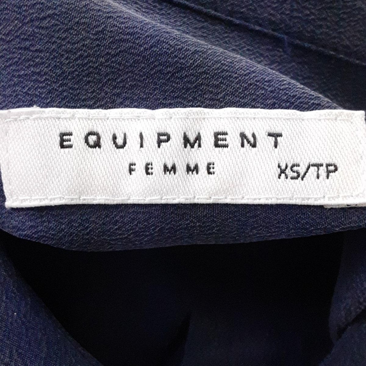 EQUIPMENT(エキプモン) 長袖シャツブラウス サイズXS/TP XS