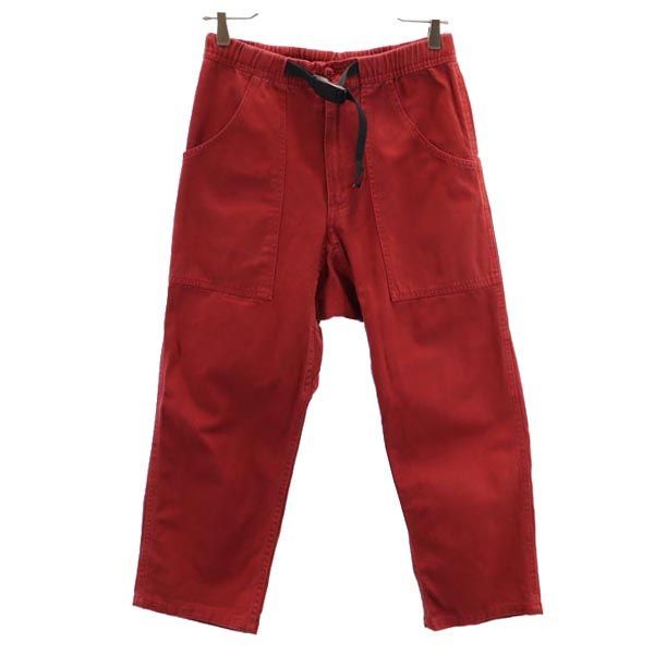 グラミチ クロップド パンツ S レッド系 Gramicci メンズ 【中古】  【230609】