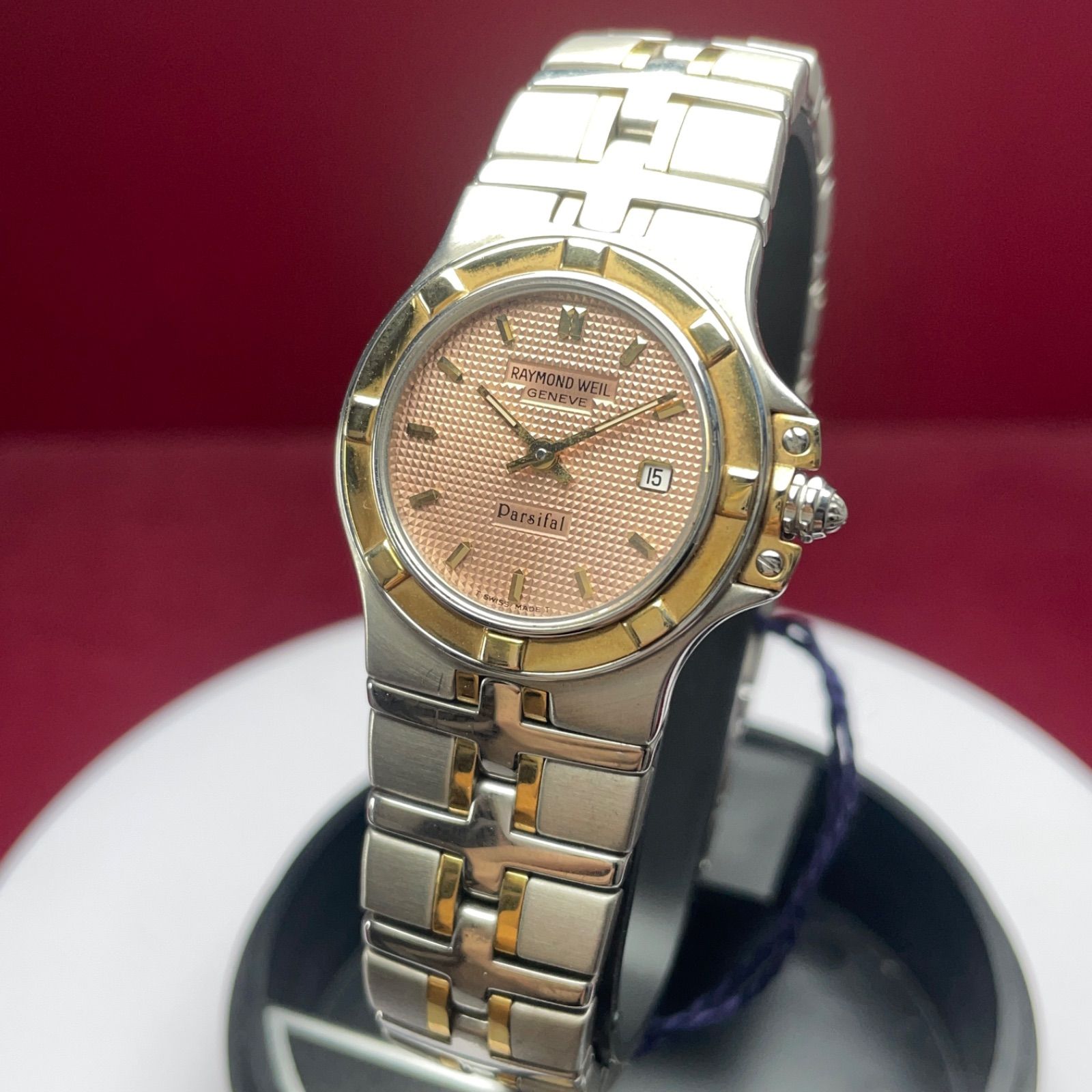 デッドストック RAYMOND WEIL QZ 純正SSベルト スイス製 腕時計