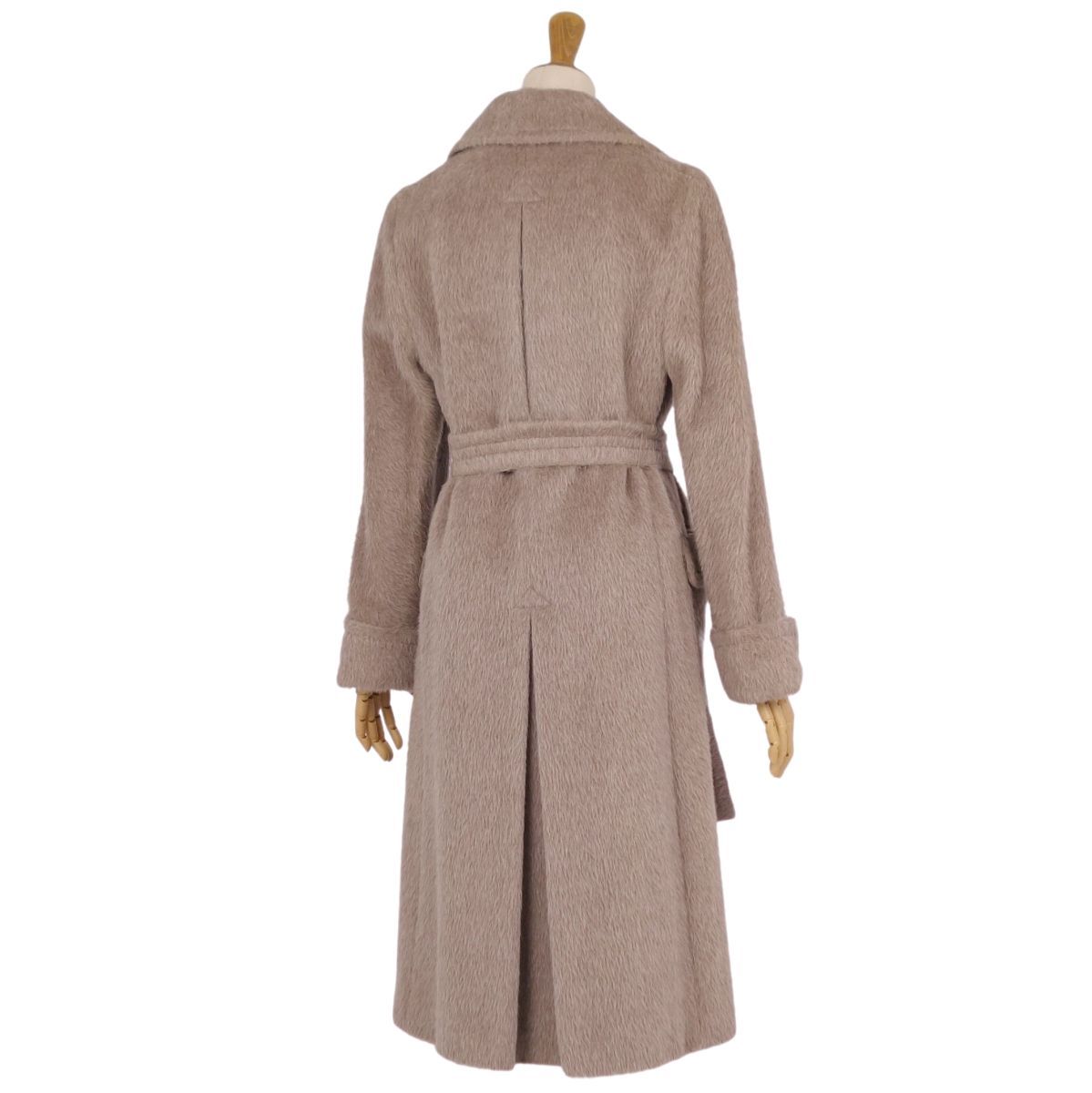 マックスマーラ Max Mara コート 白タグ ロングコート ベルト付き アル