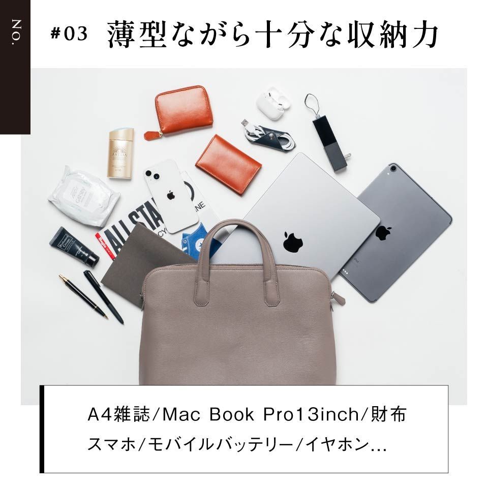 MURA 薄型 ダブルジッパー YKKファスナー 牛革 ビジネス ブリーフケース (cs-28)