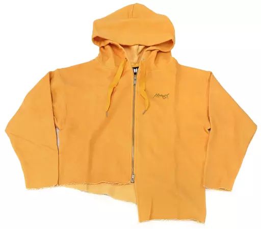 【】衣類 ジョングク(BTS/防弾少年団) ARMYST ZIP-UP HOODY(アーミーストジップアップフーディー) マスタード Mサイズ 「ARTIST-MADE COLLECTION BY BTS」