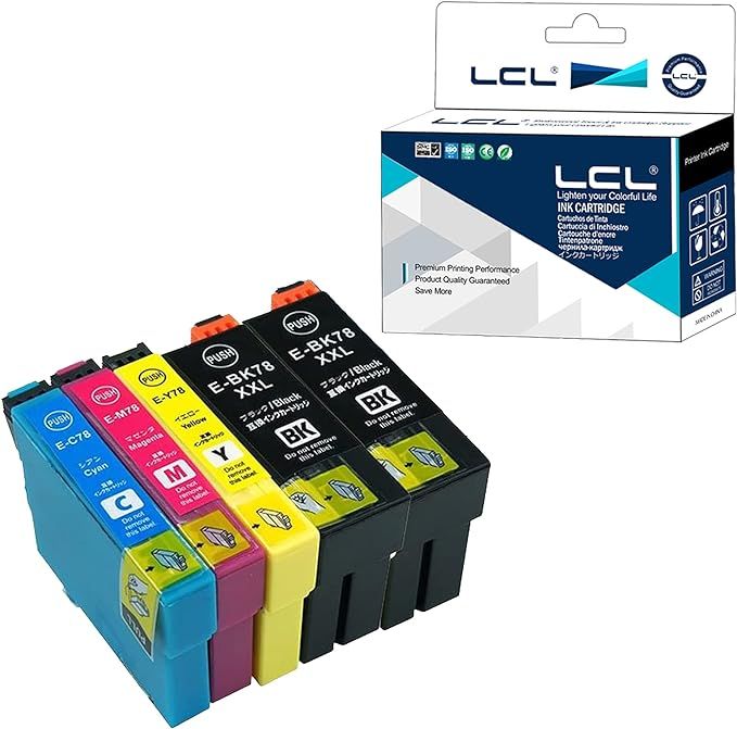IC78 2KCMY 4色セット+ブラック LCL EPSON用 エプソン用 IC4CL78
