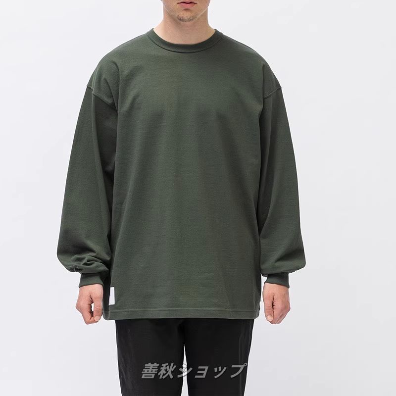 新品】WTAPS バックプリントクルーネック長袖Tシャツ - メルカリ