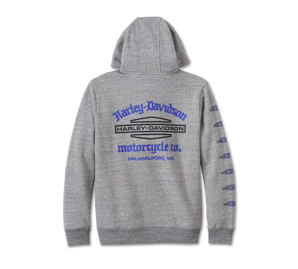 ハーレーダビッドソン 起毛パーカー、バラクラバ付き - メルカリ