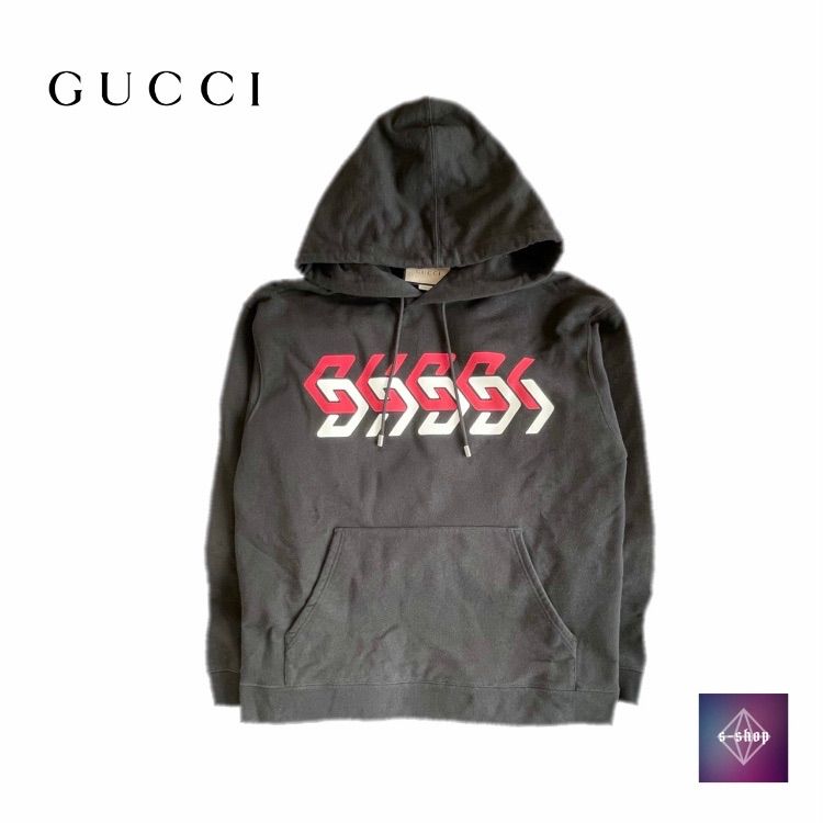 美品】 GUCCI グッチ GUCCI ミラー プリント ジャージー スウェット