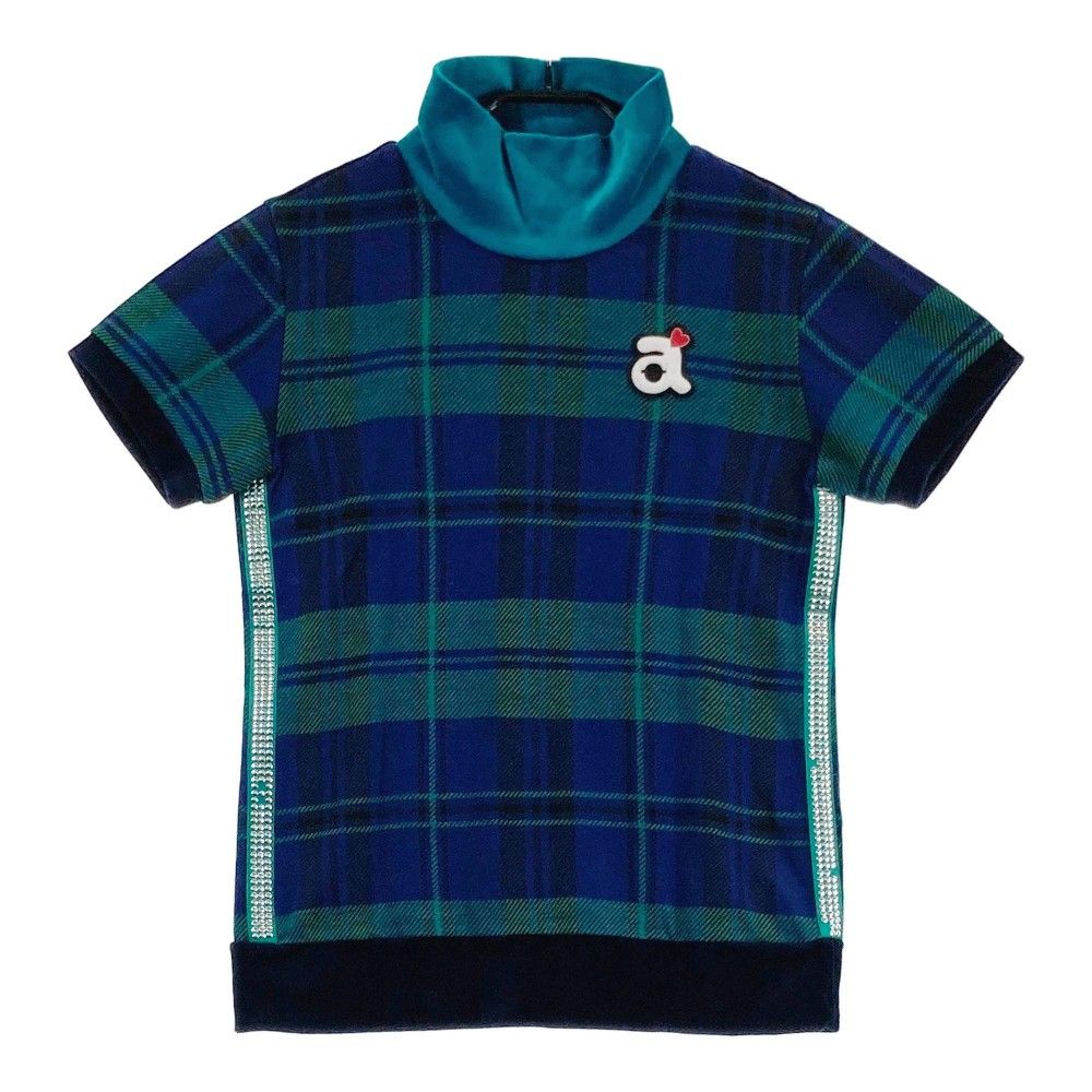 サイズ：36 ARCHIVIO アルチビオ 半袖Tシャツ ウール混 ベロア