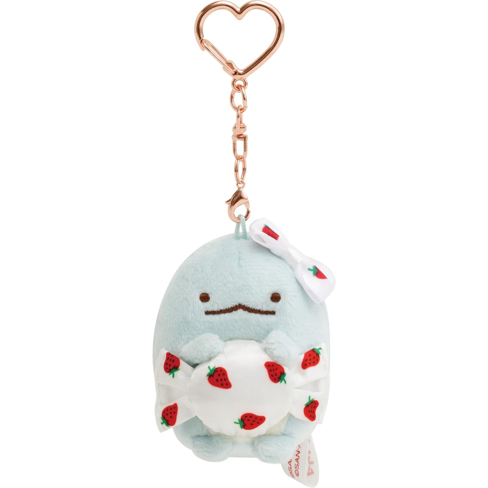 MO94801 すみっコぐらし×サクマいちごみるくキャンディ ぶらさげぬいぐるみ とかげ [ぶらさげぬいぐるみ とかげ]