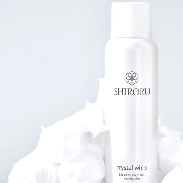 SHIRORU シロル クリスタルホイップ 高濃度炭酸泡洗顔 日本製